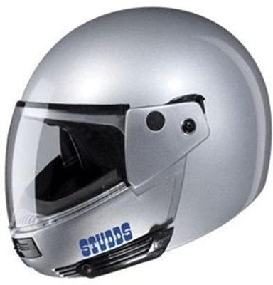 

Studds Ninja Pastel Plain Motorsports Helmet(Silver Grey)