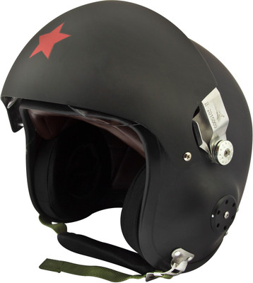 

Anokhe Collections Exclusive Pilot Motorbike Helmet(Matte Black