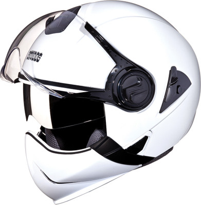 

Studds Downtown Full Face Motorsports Helmet(White