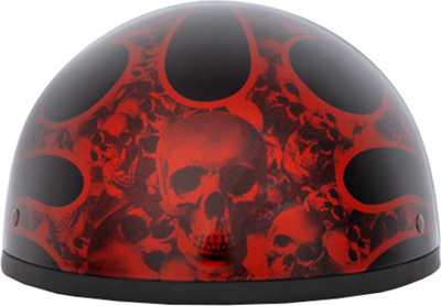 

Daytona Skull Cap Motorsports Helmet(Black)