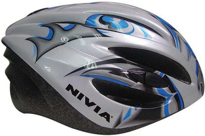 

Nivia New Cycling Helmet(Grey, Black, Black;grey