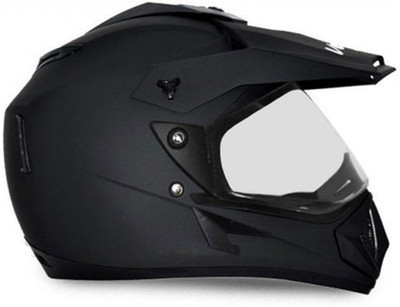 VEGA Offroad Motorbike Helmet(Black)