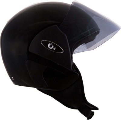 

Autofy O2 Pearl DLX With Tinted Visor Motorbike Helmet(Black