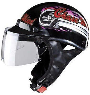 

Studds Troy Motorbike Helmet(Chasewind, Black, Black;chasewind