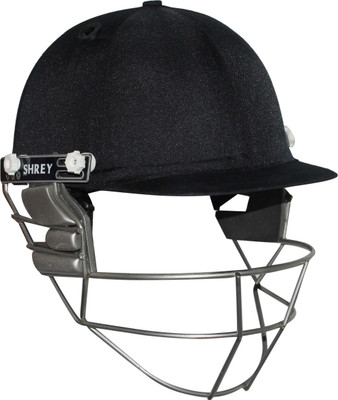 

Shrey Pro Guard Helmet with Titanium Visor Cricket Helmet(Navy Blue)