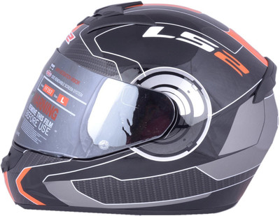 

LS2 FF352 Motorbike Helmet(Black, Orange)