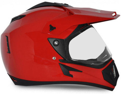 

Vega Off Road Motorbike Helmet(Red)