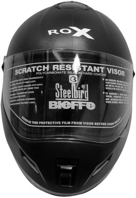 

Steelbird SB-39 Rox Motorbike Helmet(Black)