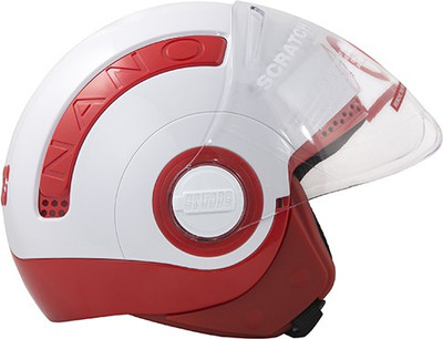 

Studds NANO Motorbike Helmet(Red, White