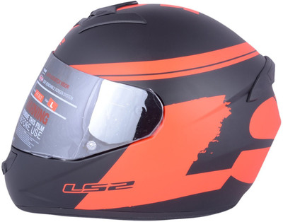 

LS2 Bulky Motorsports Motorbike Helmet(Black, Red)