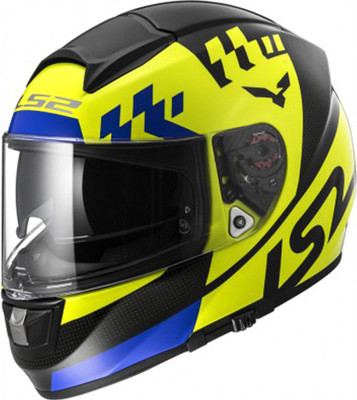 

LS2 FF397 Motorbike Helmet(Matt Yellow
