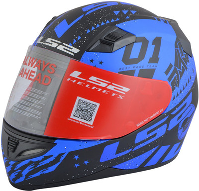 

LS2 Tokyo Motorbike Helmet(Black, Blue