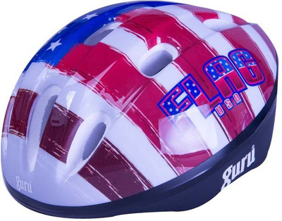 

Guru Skating Helmet Skating Helmet(Red, Flag), Flag;red