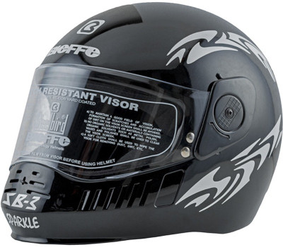 

Steelbird SB-3 Sparkle Motorbike Helmet(Black)