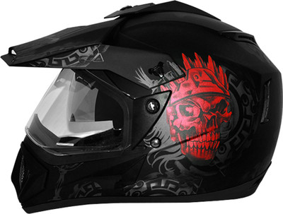 

VEGA Off Road Ranger Motorsports Helmet(Dull Black Red)