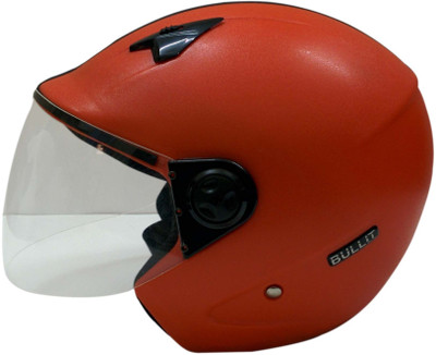 

SAVIOUR Bullit Unisex Motorbike Helmet(Red, Black, Black;red