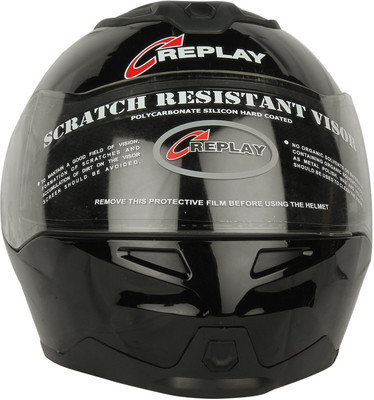 

Replay Dream Plain Motorbike Helmet(Black)