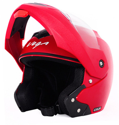 VEGA Crux Motorbike Helmet(Black)