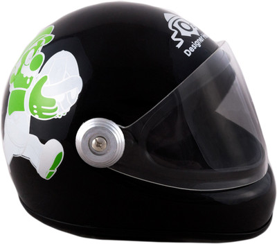 

Autofy O2 Max Baby Motorbike Helmet(Black