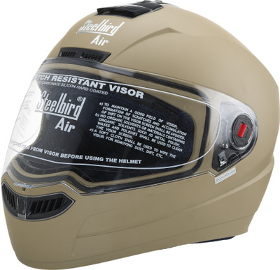 

Steelbird Sba-1 Matt Desert Storm Motorbike Helmet(Brown)