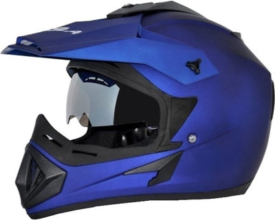 VEGA Off Road D/V Monster Motorsports Helmet(Dull Blue)