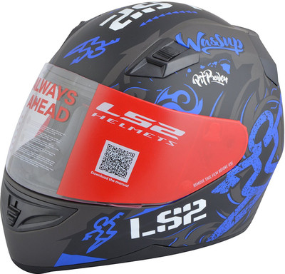 

LS2 Olympic Motorbike Helmet(Black, Blue