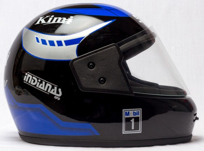 

SONIK Indianas Motorbike Helmet(Black & Sky Blue