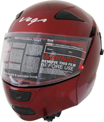 

Vega Boolean Motorsports Helmet(Burgundy)