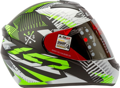 

LS2 Rookie New Decor Motorbike Helmet(Black, Green