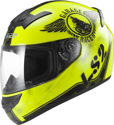 

LS2 Fan Motorbike Helmet(Black, Yellow)