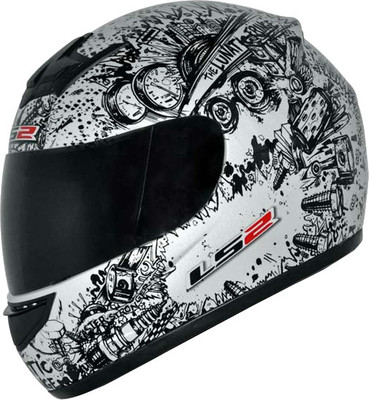 

LS2 Lunatic Motorsports Helmet(Matt White)