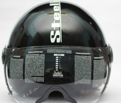 Steelbird SB-27 STYLE Motorsports Helmet(GLOSSY BLACK)