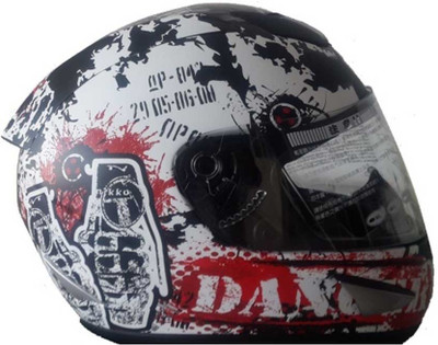 

THH Red Destroy Motorbike Helmet(Red)