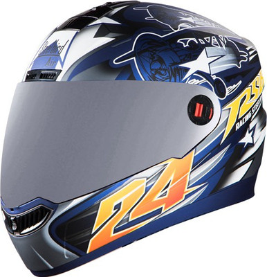

Steelbird AIR Hovering Motorbike Helmet(Glossy Yamha Blue//Yellow