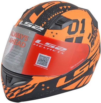 

LS2 Tokyo Motorbike Helmet(Black, Orange