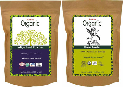 

Radico Organic Henna & Indigo powder combo(200 g)