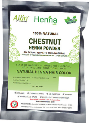 

Allin Exporters Natural Chestnut Henna Hair Color(60 g)