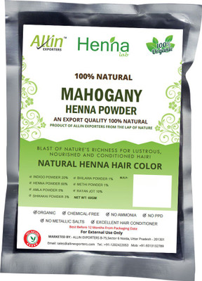 

Allin Exporters Natural Mahogany Henna Hair Color(60 g)