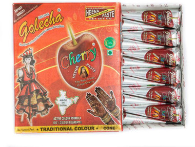

Golecha Cherry Henna Cones(350 g)
