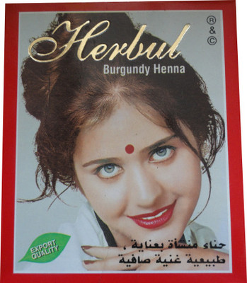

Allin Exporters Export Quality Burgundy Henna Hair Dye/Color - Finely Sifted & Packed(60 g)