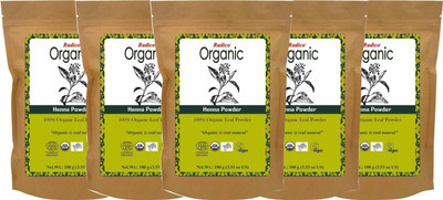 

Radico Organic Henna Powder (Pack of 5)(500 g)