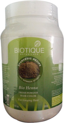 Buy BIOTIQUE Bio Henna Fresh Power Hair Color For Greying Hair(500 g) on Flipkart Buy BIOTIQUE Bio Henna Fresh Power Hair Color For Greying Hair(500 g) on Flipkart