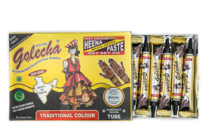 

Golecha Black Henna Tubes(398 g)