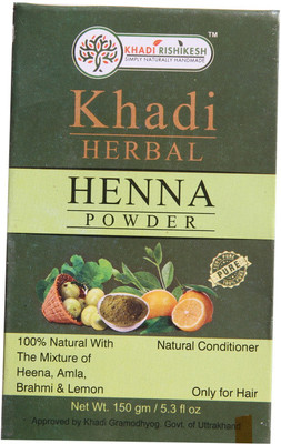 

Khadi Rishikesh Herbal Heena Powder Natural Hair Conditoner(150 g)