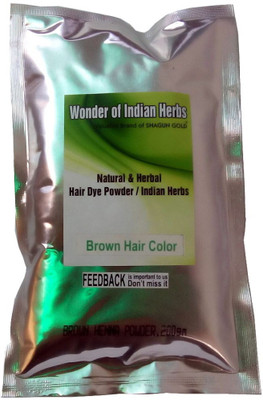 

Shagun Gold 100% Natural Brown Henna Powder 200 g x 2(200 g)
