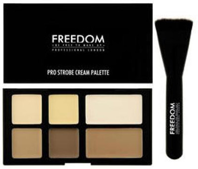 

Freedom PRO STUDIO PALETTE WITH BRUSH Highlighter(STROBE CREAM)