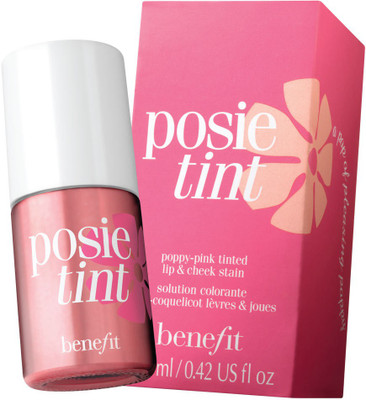 Benefit Posie Tint Lip & Cheek Stain Highlighter(Poppy-Pink Tinted)