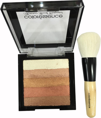 

Coloressence Bronze Shimmer Brick Kit With Brush Highlighter(Bronze)