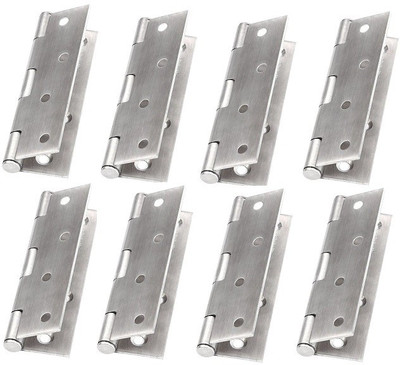 

JBS Dshfksj789 Butt/Mortise Hinge(Silver Pack of 8)