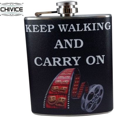 

CHIVICE Designer Stainless Steel Hip Flask(203 ml)